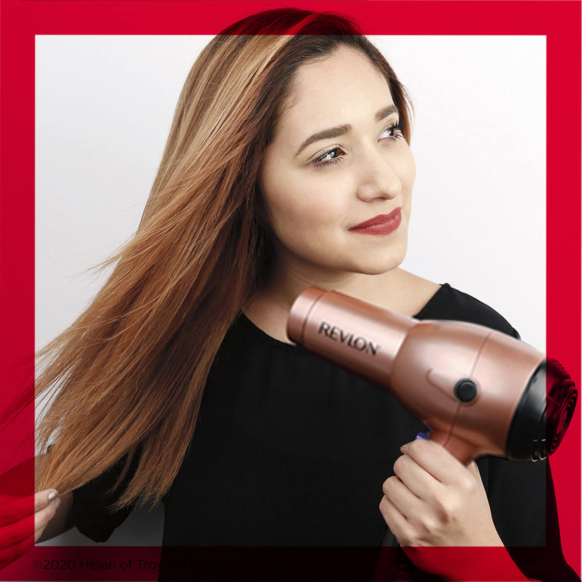 Experience quick styling with the Revlon Light & Fast Hair Dryer, verified by CuratCart for quality assurance.