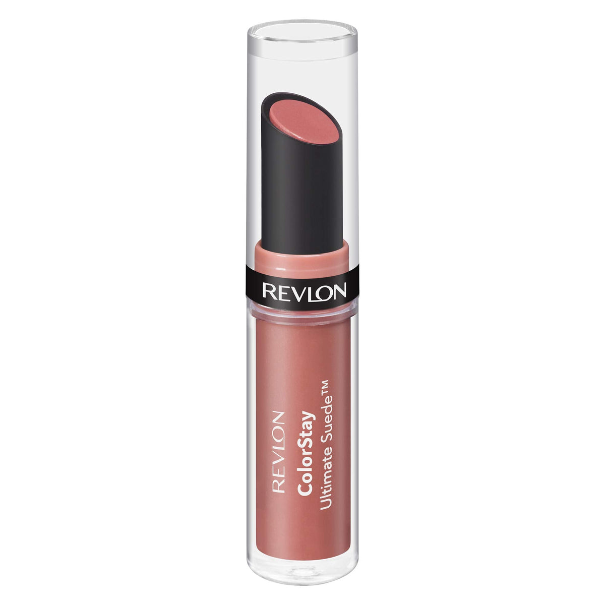 Premium imported Revlon ColorStay Ultimate Suede Lipstick in a sleek tube, offering long-lasting color and comfort.