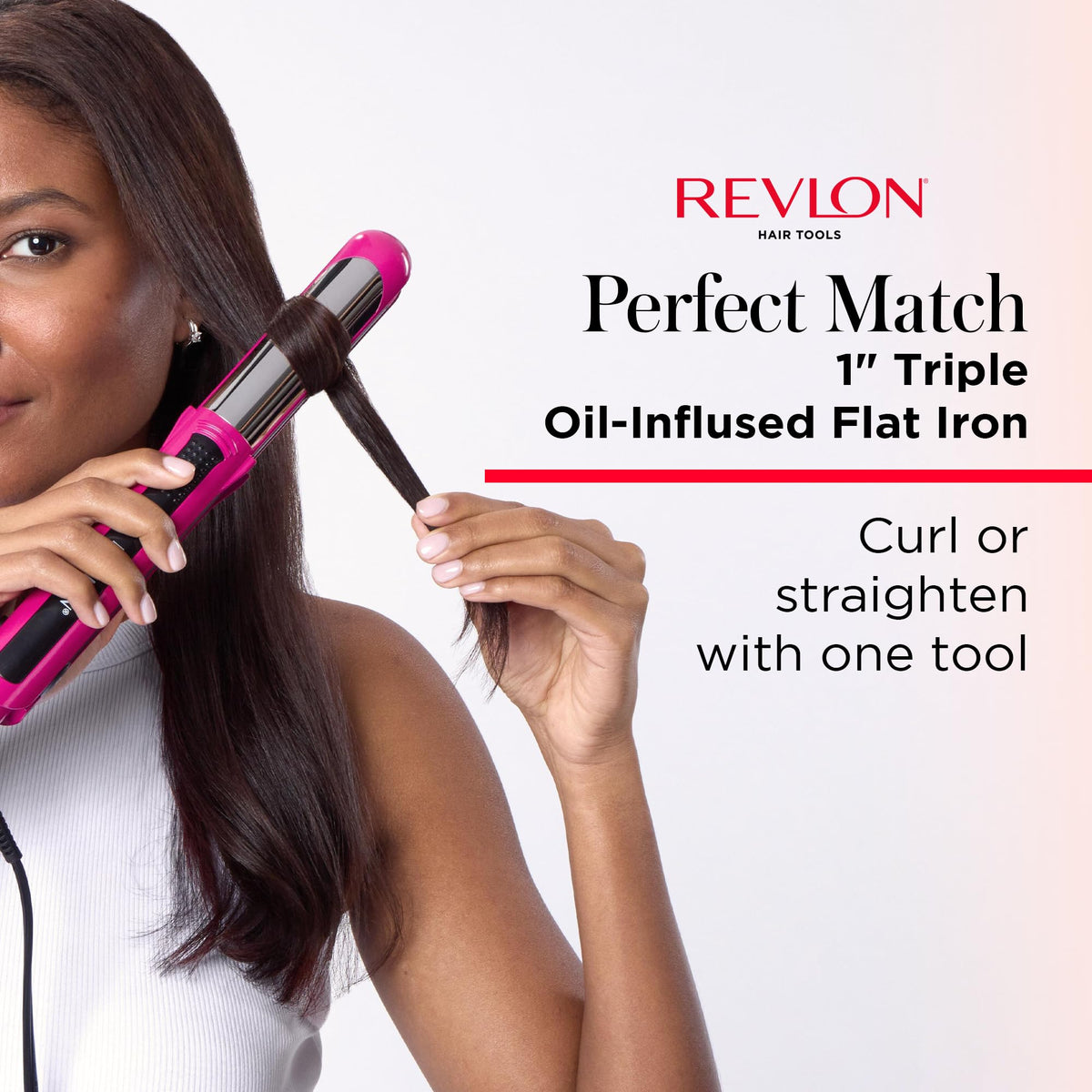 Revlon Perfect Match Flat Iron available in India. Order online for effortless styling and versatile curls or straight hair.