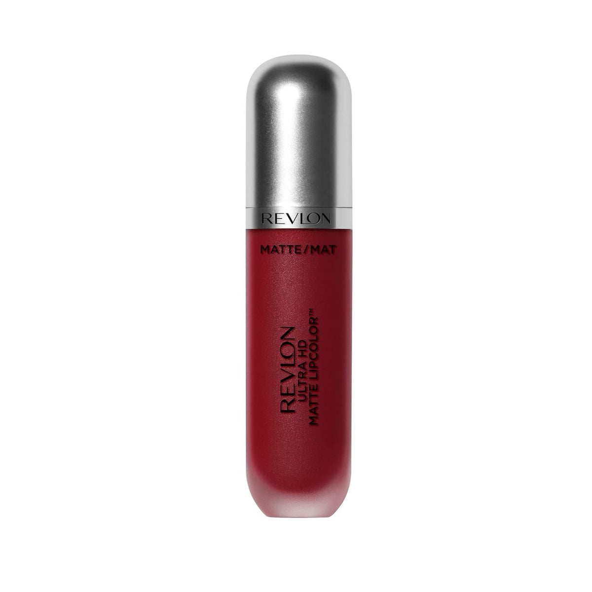 Discover Revlon Ultra HD Matte Lipcolor in original packaging, offering vibrant, long-lasting color for your lips.