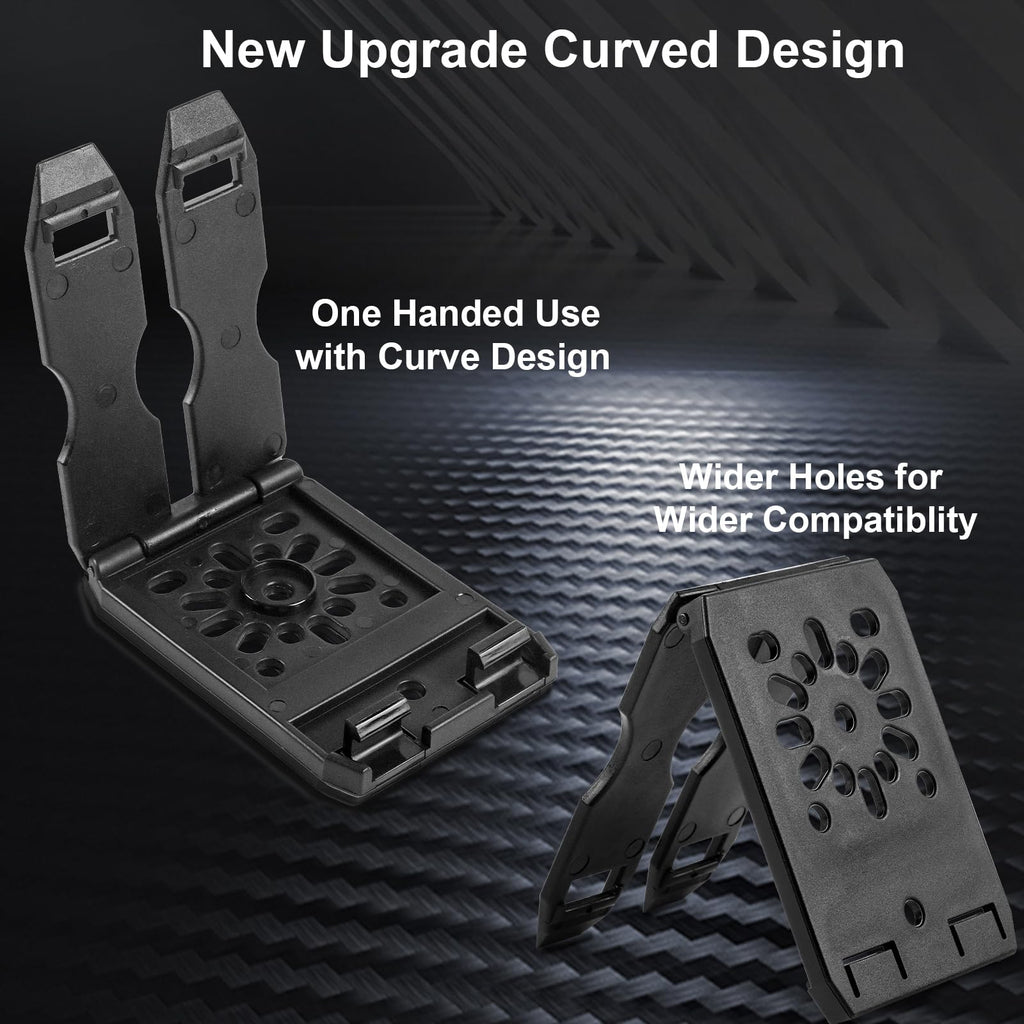 REXTECH Molle Attachments feature a new upgrade curved design, ensuring one-handed use and wider compatibility. Available at Curat Cart.
