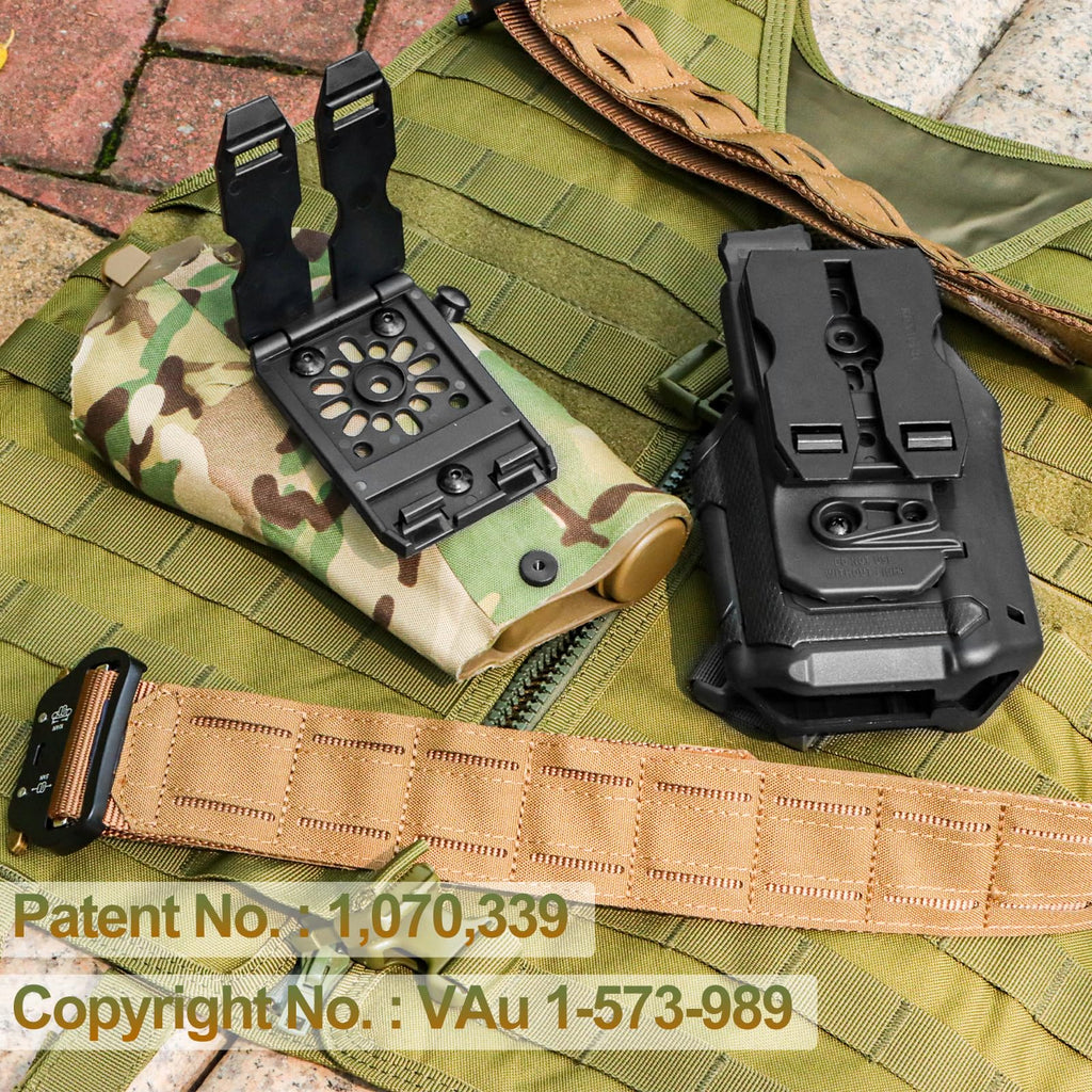 Discover REXTECH Molle Attachments, a premium import enhancing tactical gear versatility. Available at Curat Cart.
