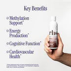 Rho Nutrition Methylfolate B12 Complex offers methylation support and energy production, 100% authentic and available at Curat Cart.