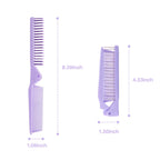RHOS Folding Brush in lavender, features a mirror and a sleek design. Perfect for travel and on-the-go touch-ups.