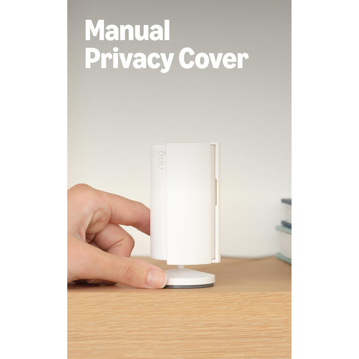 Discover the Ring Indoor Cam Security 1080p HD with manual privacy cover, exclusively curated by Curat Cart for your safety needs.