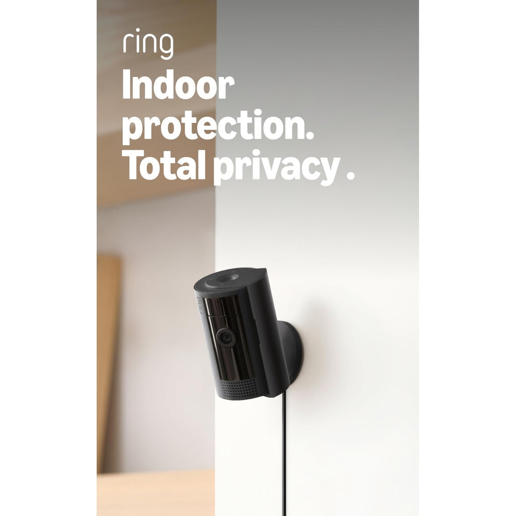 Discover the premium imported Ring Indoor Cam, offering 1080p HD security for total privacy. Available at Curat Cart.