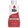 Rit All Purpose Liquid Dye in Cherry Red, a premium import ideal for various fabrics. Available at Curat Cart.