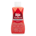 Rit Dye More Synthetic Racing Red, a premium imported fiber dye ideal for polyester and nylon fabrics, available at Curat Cart.
