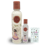 Authentic Ritual Botánico Keratina Orgánica set includes a 250ml treatment, serum, and samples for revitalizing hair.