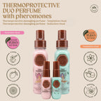 Premium imported Ritual Botánico Keratina Orgánica set featuring two thermoprotective perfumes with pheromones and floral notes.