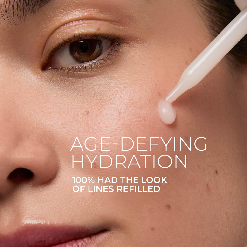 Premium imported RoC Hyaluronic Acid Night Serum Capsules for age-defying hydration. Clinically proven to refine lines.