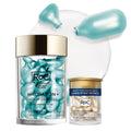 Discover RoC's authentic Hyaluronic Acid Night Serum Capsules for deep hydration with 30 biodegradable capsules in a modern jar.