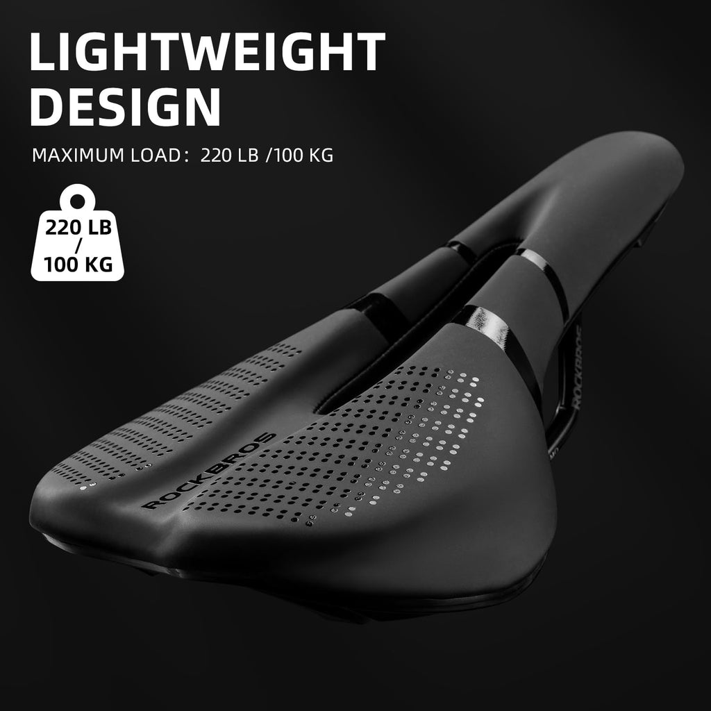Discover the ROCKBROS Waterproof Bicycle Saddle, designed for comfort and durability. Perfect for daily use. Available at Curat Cart.
