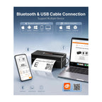 Rongta Bluetooth Thermal Printer features Bluetooth and USB connectivity, 100% Authentic, available at Curat Cart in India.