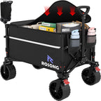 Discover the ROSONG Collapsible Wagon Cart, specially curated by Curat Cart for versatile storage and transport solutions in India.