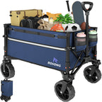 Discover the premium imported ROSONG Collapsible Wagon Cart, perfect for versatile storage and outdoor activities. Available at Curat Cart.