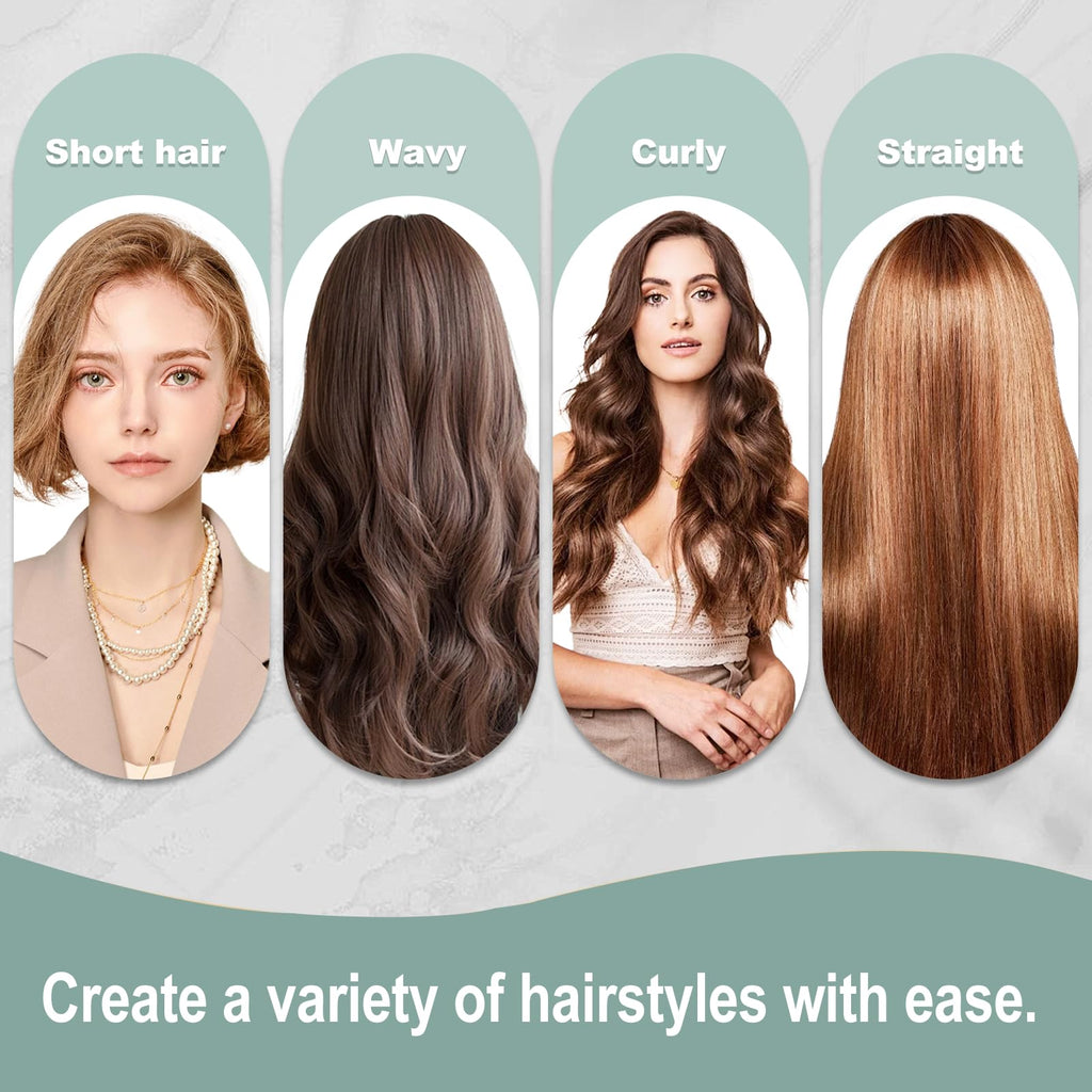 Discover the versatile Boar Bristle Round Brush for creating short, wavy, curly, and straight hairstyles. 100% Authentic, available at Curat Cart.