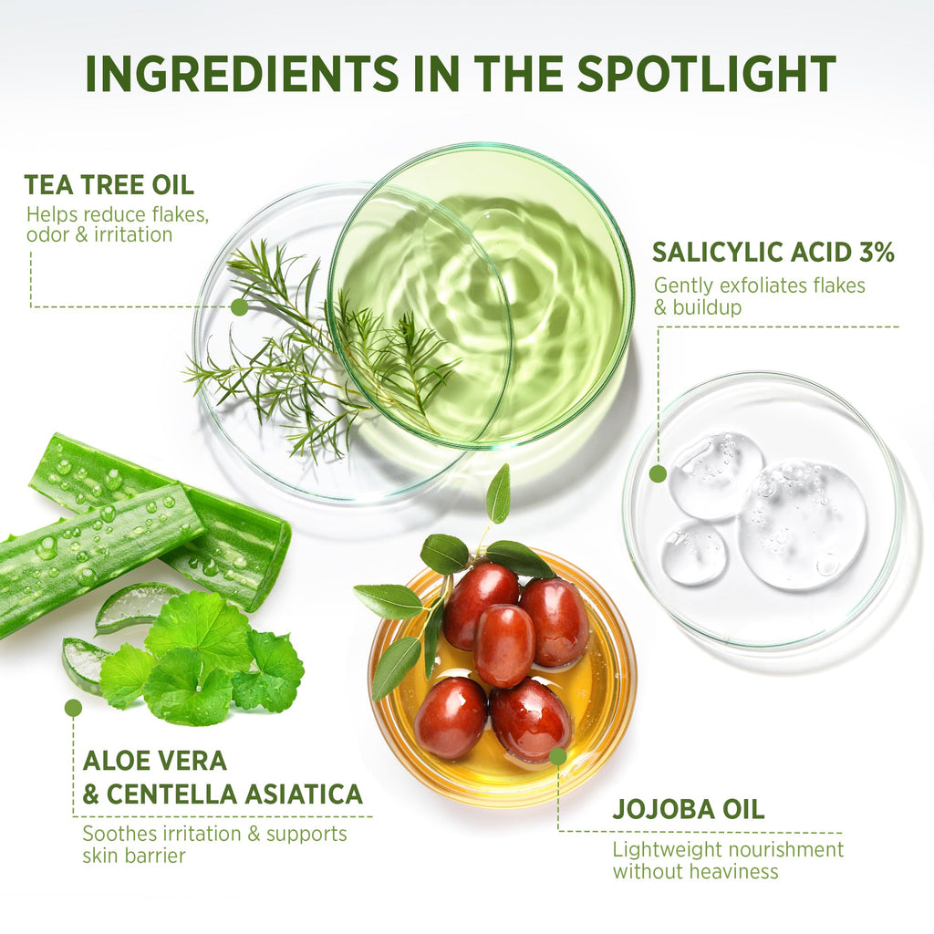 Premium imported Roycederm Tea Tree Body Wash featuring soothing tea tree oil, aloe vera, and jojoba oil for refreshed skin.