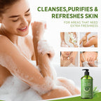 Roycederm Tea Tree Body Wash cleanses and refreshes skin. Available in India—order online for a purifying experience!