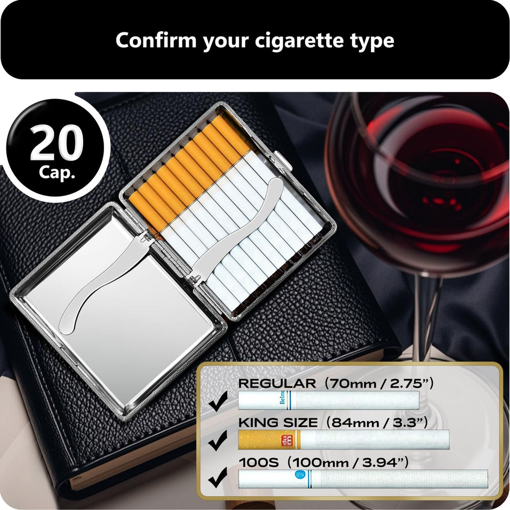 Discover the roygra Cigarette Case Holder, a 100% authentic product available in India at Curat Cart, elegantly designed for convenience.