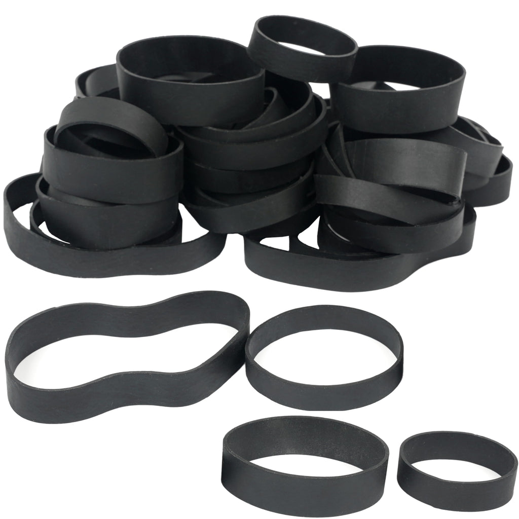 Explore assorted sizes of rubber bands, specially curated by Curat Cart for all your organizational needs. Perfect for home or office.