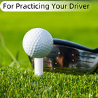 Enhance your game with rubber golf tees for mats, ideal for practicing your driver. Available at Curat Cart.
