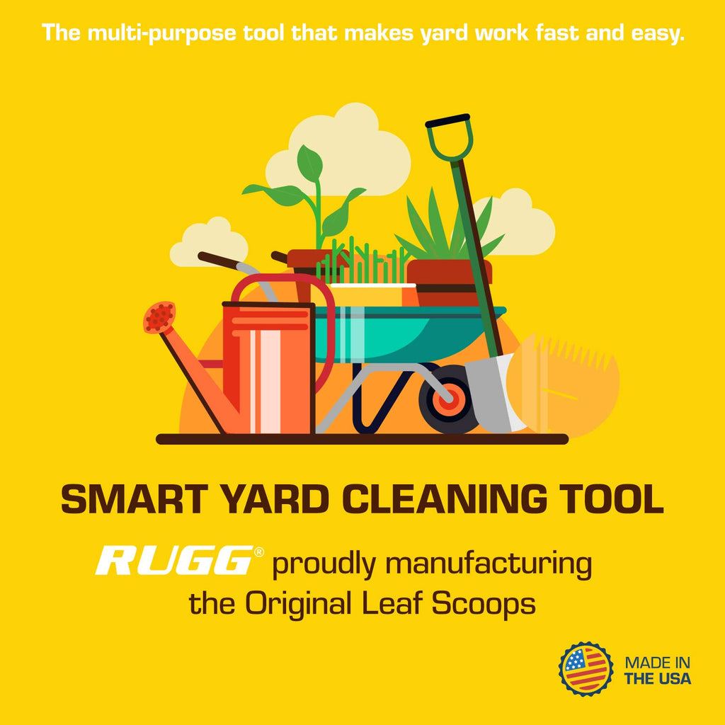 Discover the premium imported Rugg Original Leaf Scoops, the smart yard cleaning tool from Curat Cart for efficient yard work.