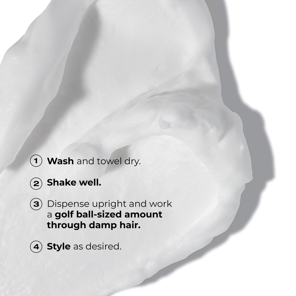 RUSK Styling Mousse offers a luxurious, creamy texture for effortless styling. 100% Authentic, available at Curat Cart in India.