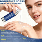 Rvlaim Advanced Silicone Scar Gel in high-quality packaging, effectively diminishes scars and smooths skin texture. Available at Curat Cart.