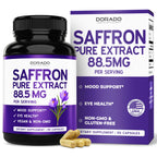 Premium imported saffron supplements for mood energy and well-being, available at Curat Cart. Perfect for a healthier lifestyle.