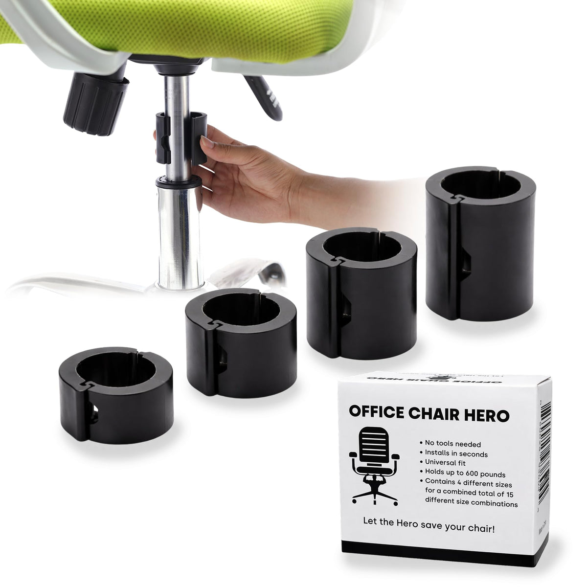 Discover the Salbree Office Chair Fix, a premium import that secures your chair effortlessly, available at Curat Cart.