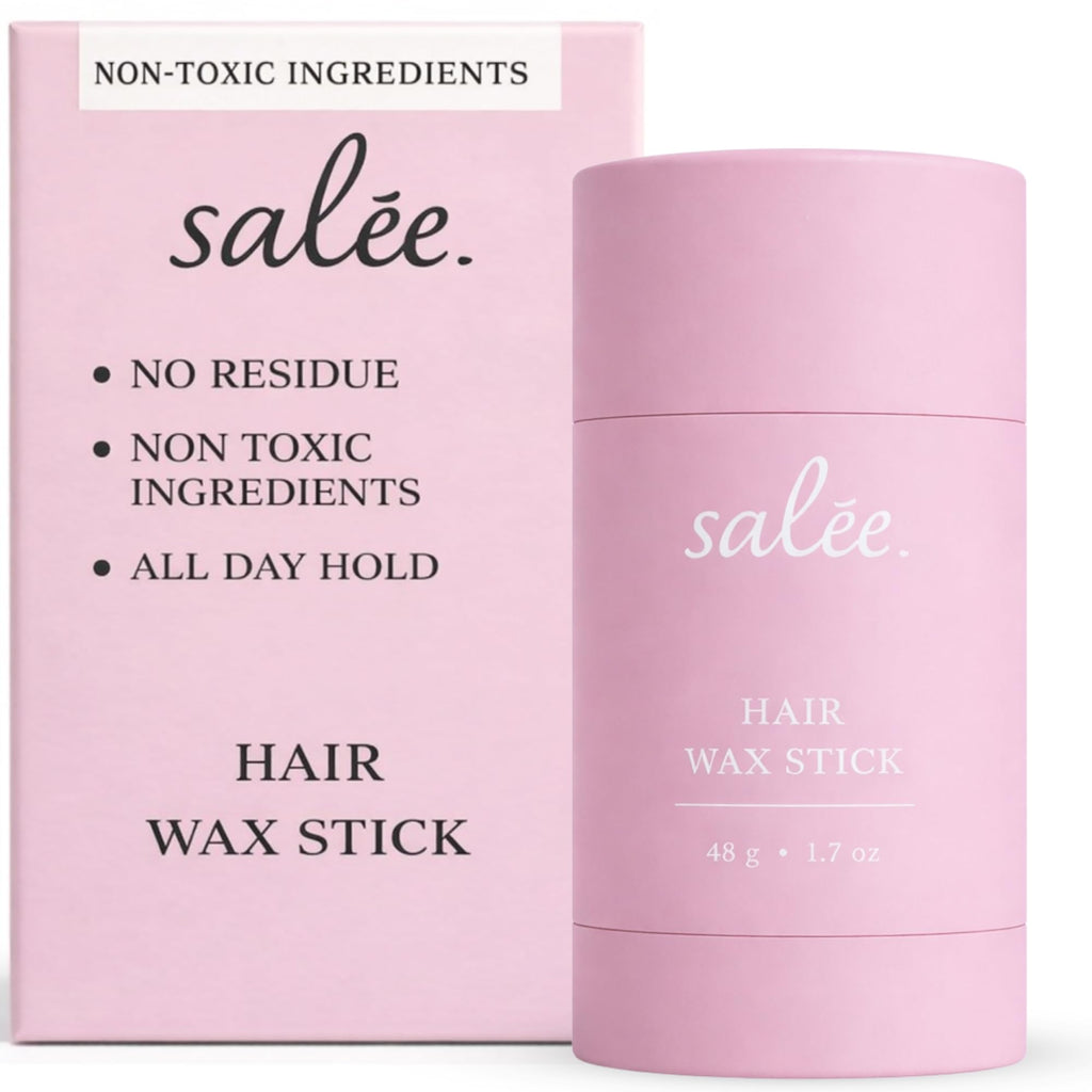 Experience premium imported Salée Hair Wax Stick for all-day hold with non-toxic ingredients. Available at Curat Cart.
