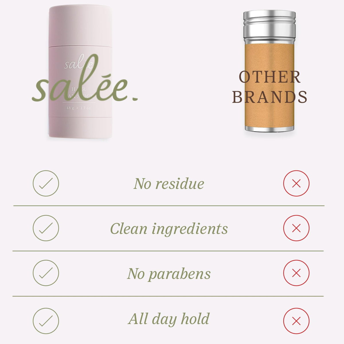 Salée Hair Wax Stick offers all-day hold with clean ingredients. 100% Authentic, available in India at Curat Cart.