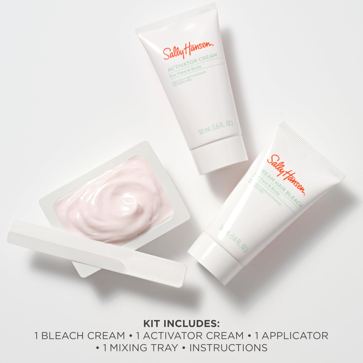 Sally Hansen bleach cream kit available in India. Order online for easy at-home use with included applicator and instructions.