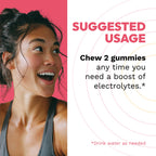 Experience SaltStick Electrolyte Gummies, specially curated by Curat Cart, for an energizing electrolyte boost. Drink water as needed.