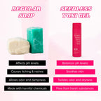 Discover salt.xo Seedless Yoni Gel Wash, balancing pH levels and soothing skin. 100% Authentic, available at Curat Cart.