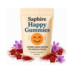 Discover Saphire Saffron Gummies, a premium import for mood and focus. Available at Curat Cart. Enjoy wellness in every bite.