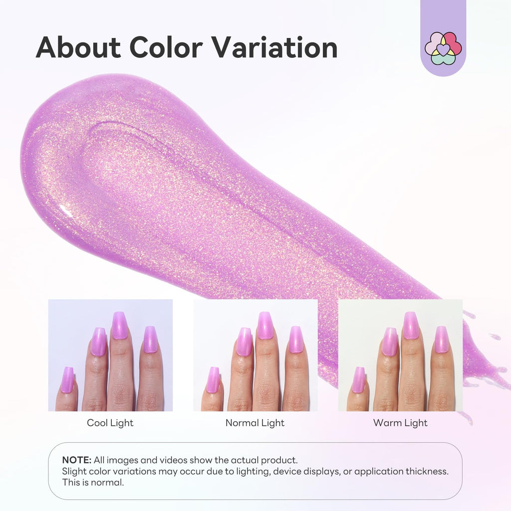 Showcasing SAVILAND One-Step Gel Nail Polish Pens in varying shades—cool, normal, and warm light—highlighting its authentic quality.