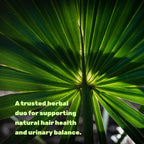 Discover the Saw Palmetto Supplement with Pumpkin Seed, specially curated by Curat Cart for natural hair health and urinary balance.