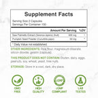 Saw Palmetto Supplement with Pumpkin Seed, 100% Authentic and available in India at Curat Cart. High-quality, lab-tested formula.