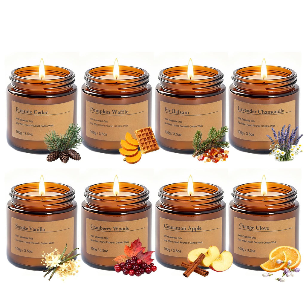Explore the premium Scented Candles Gift Set featuring high-quality finishes and delightful fragrances. Available at Curat Cart.