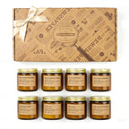 Explore this premium imported Scented Candles Gift Set from Curat Cart, featuring eight aromatic blends for an exquisite experience.