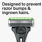 Authentic Schick Hydro Ultra Sensitive razor prevents razor bumps and ingrown hairs for a smooth shave.