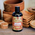 Premium imported Scorch Marker Wood Finishing Oil enhances and protects wooden surfaces. Available at Curat Cart.