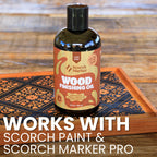 Enhance your woodworking with Scorch Marker Wood Finishing Oil, perfect for conditioning and protecting your projects. Available at Curat Cart.