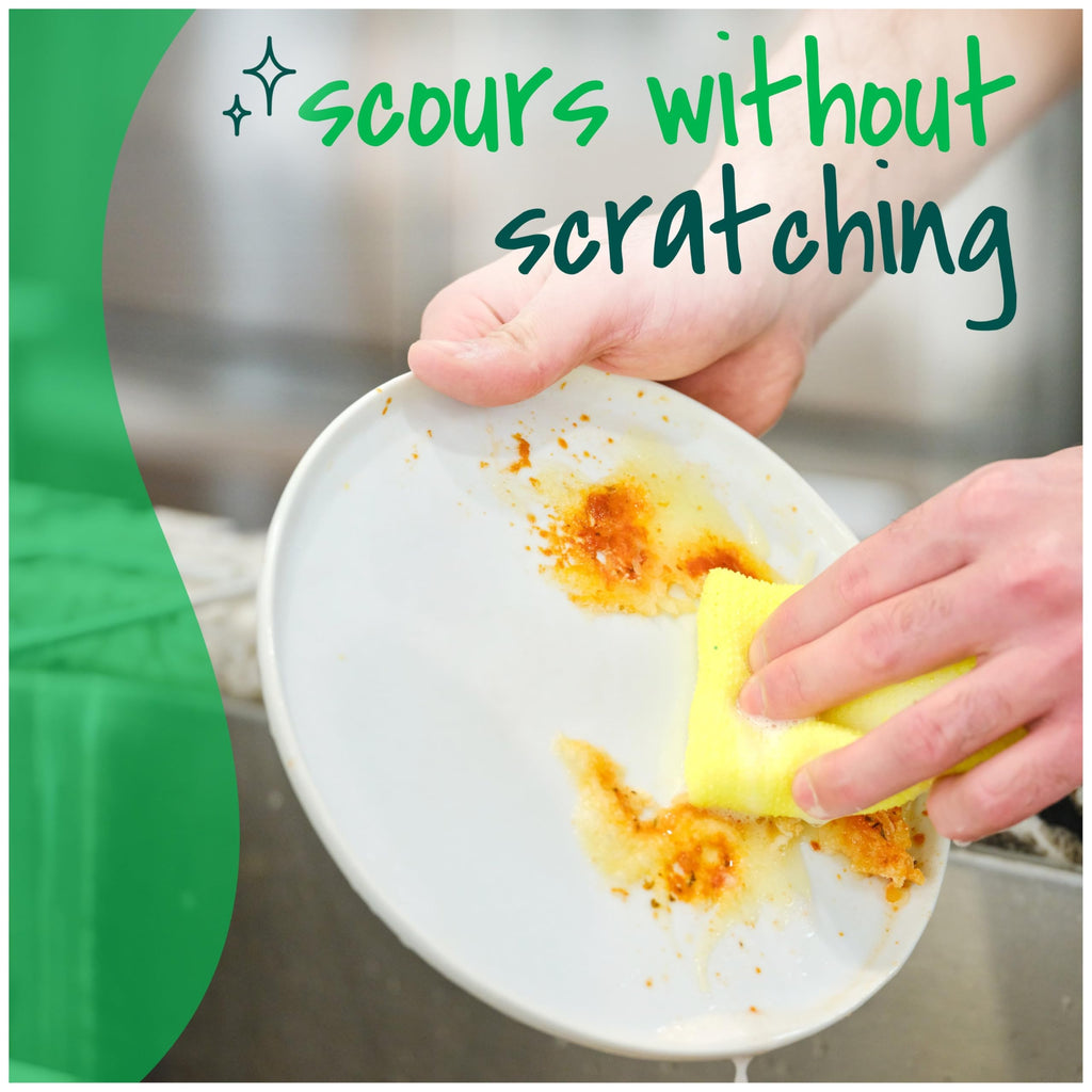 Scotch-Brite Non-Scratch Scrub Pads effectively clean without scratching surfaces. 100% Authentic and available at Curat Cart in India.