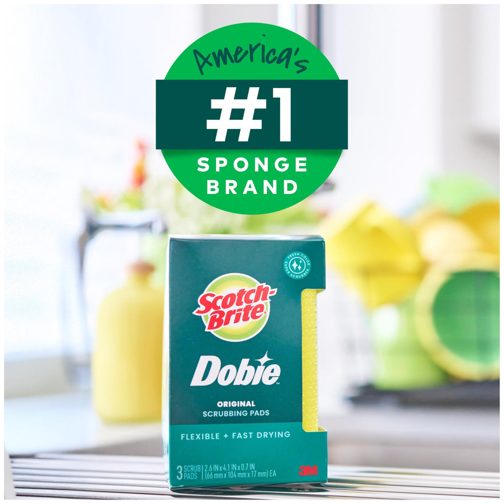 Discover Scotch-Brite Non-Scratch Scrub Pads, specially curated by Curat Cart for effective cleaning. Elevate your kitchen experience.