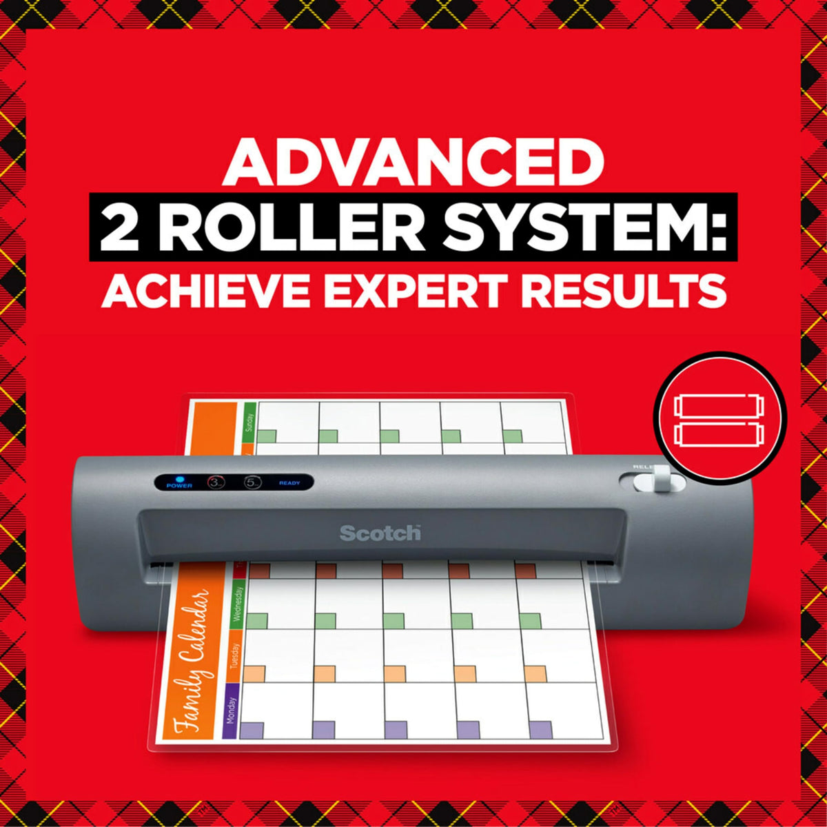 Scotch Thermal Laminator features an advanced 2 roller system for expert results. 100% Authentic, available at Curat Cart in India.