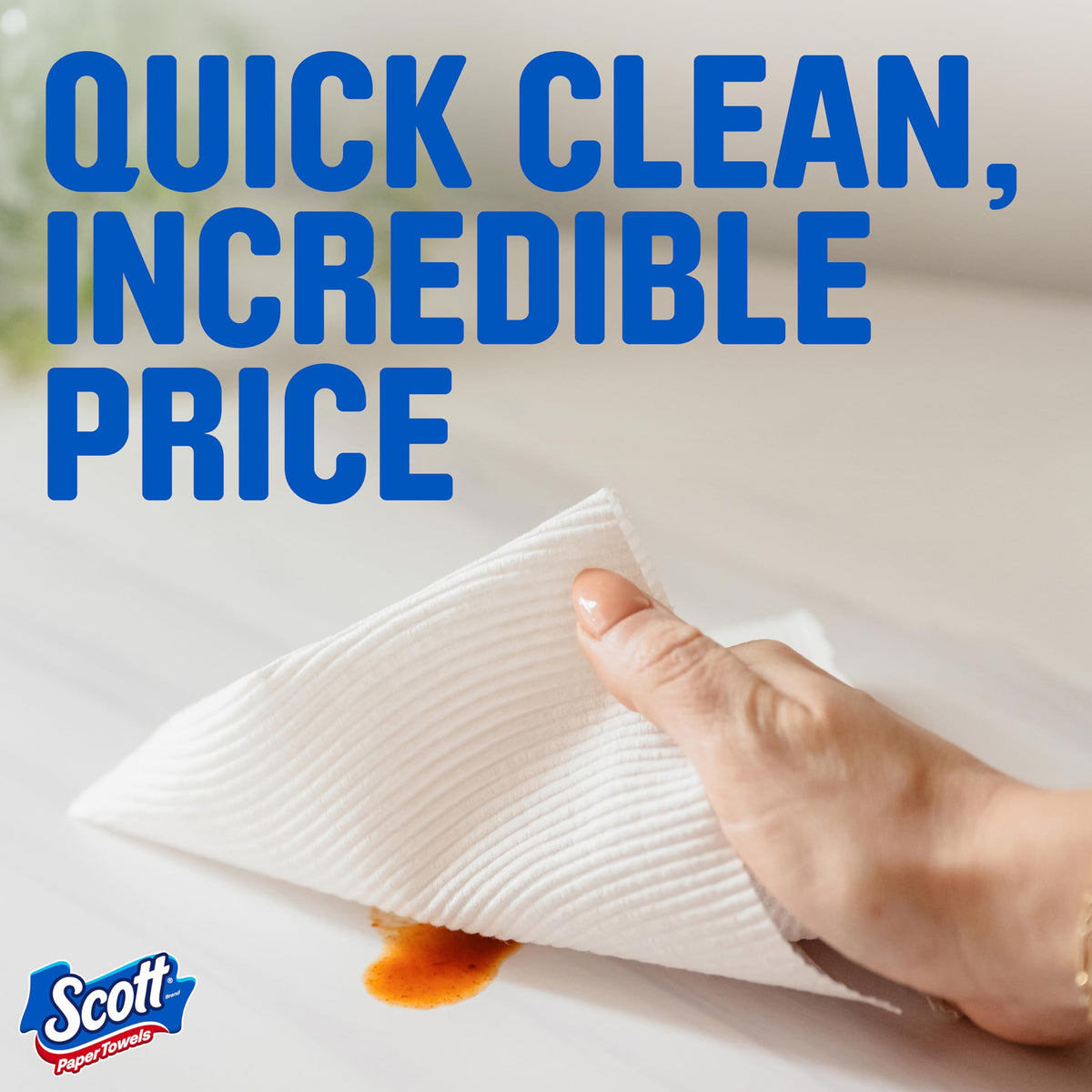 Scott Paper Towels offer quick clean-up for spills at an incredible price. 100% Authentic and available at Curat Cart.
