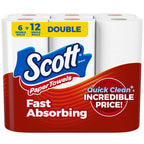 Scott Paper Towels offer fast absorbing quality in a double roll pack. 100% Authentic and available in India at Curat Cart.